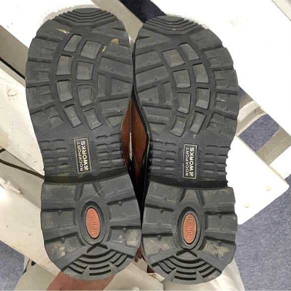 Rockport Works Women's 6-inch Composite Toe Waterproof Boots Size 8.5W - Picture 6 of 15